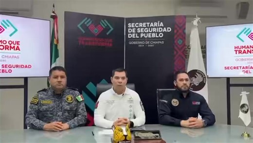 Informe del secretario de Seguridad del Pueblo, Óscar Alberto Aparicio Avendaño sobre los hechos ocurridos hoy lunes 21 de abril, en Villa Corzo. | Chiapas Hoy