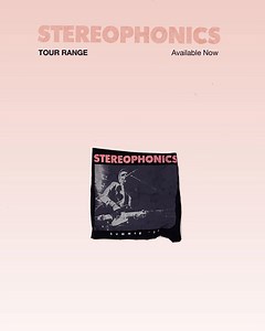 2025 exclusive tour merch available now 🗲 Only at the Stereophonics store. | Stereophonics