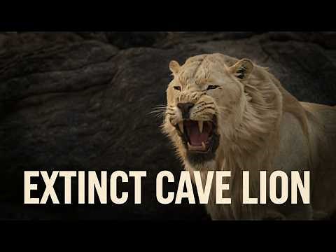 EXTINCT CAVE LION | The Cave Lion That Could Take Down a Mammoth 😱🦁