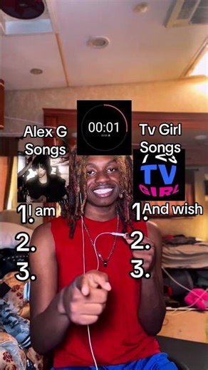 Alex G Songs VS TV Girl Songs! #alexg #tvgirl #music #quiz