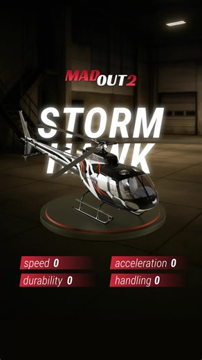 MadOut2: free open world mobile game for Android and iOS on Instagram: "🚁 All eyes on the sky! We have... a helicopter! Be careful and look not only around you, but also at the sky — helicopters are rushing into the game from all directions. Yes, you heard right. Now you can not only drift beautifully, but also hover stylishly above the heads of your envious rivals! What are the characteristics? 🚀 Speed: it's like you've teleported to another part of the map. 🕹️ Style: it looks so cool that e