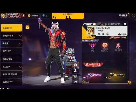 ⚡ GRANDMASTER TOP 1 PUSH! V Badge Lobby 💎 FF LIVE 🔴 Free Fire LIVE!#ff #freefire