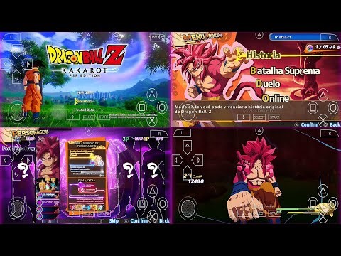 New Dragon Ball Z: KAKAROT DELUXE EDITION | PSP Version | DBZ TTT ISO (2026)