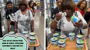 Pick an Ice Cream Prize Game in Public: Spreading Happiness & Helping Pay Bills!