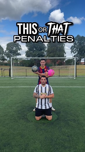 THIS or THAT Penalties 🔥 #football #soccer #futbol #fussball #fußball #calcio #tomharrisfootball | Tom Harris Football