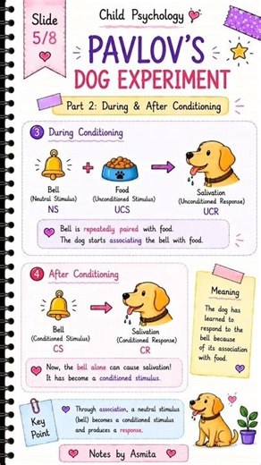 Pavlov Classical Conditioning Trick | Psychology One Shot 2026 | CTET, UGC NET, WB SLST# psychology
