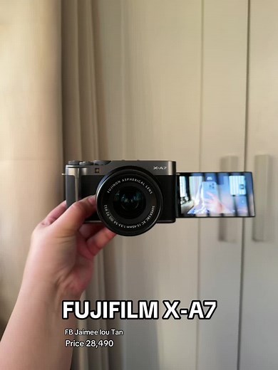 FUJIFILM X-A7: Affordable Camera for Photography Lovers