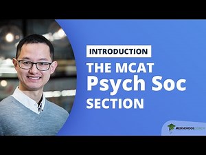 The MCAT Psych/Soc Section
