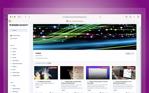 Invision Community 5: Tagging Reinvented
