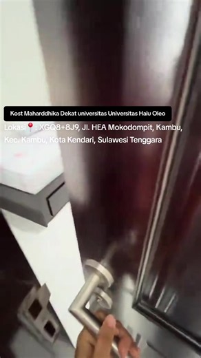 Kost Maharddhika Dekat Universitas Halu Oleo — Harga & Fasilitas 2026