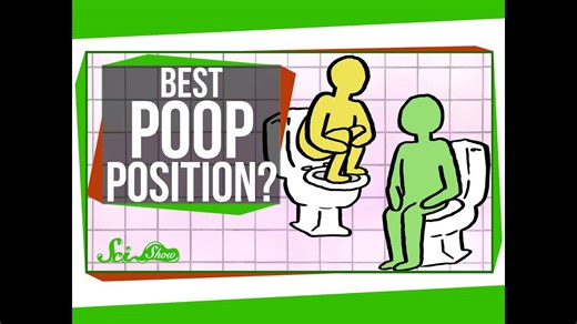 What's the best position for pooping?