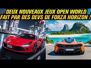 These two new Open World car games will compete with Forza Horizon!