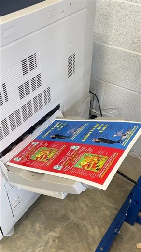 Making A5 size flyer order #printing #cuttingasmr #shorts