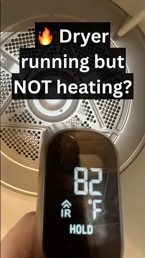 Dryer Running But Not Heating? Broken Heating Element Fix 🛠️