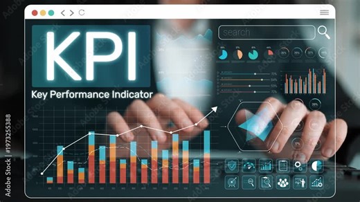 Modern Digital Dashboard Displaying Key Performance Indicators with Analytical Graphs and Metrics for Business Performance Evaluation Sigmoid
