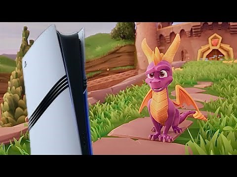 Spyro Reignited Trilogy on PS5 Pro!