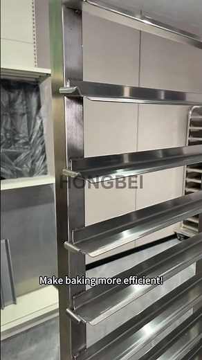 Z-type Bakery Trolley | Space-Saving Design for 60×80 cm Trays