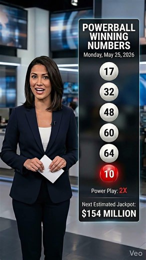 🔴 Powerball Winning Numbers – Monday, May 25, 2026 | No Jackpot Winner!