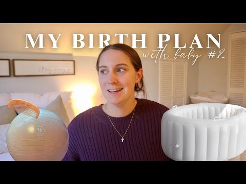 MY BIRTH PLAN | Why I chose a Home Birth, Natural Comfort Measures, Preparing our home