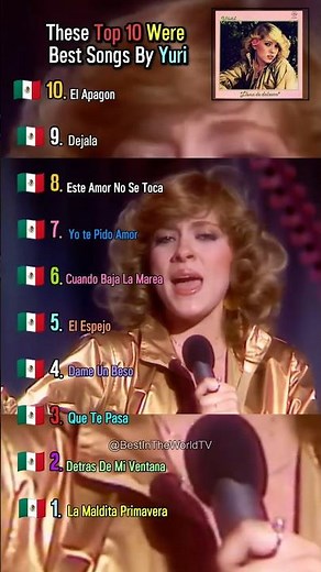 🇲🇽Canciones Populares de Yuri En Los 80s🇲🇽 #tendencia #popmusic #mexico