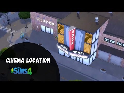 How to Find the Cinema (Location) - The Sims 4