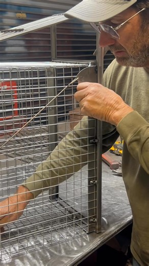 35K views · 420 reactions | Setting and adjusting the pan tension on a Camtrip cage trap | Camtrip Cages