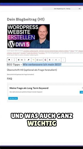 Improve Google ranking with FAQ scheme