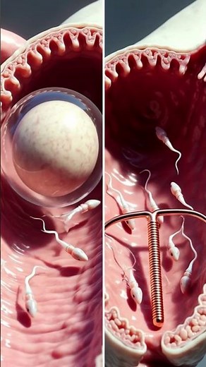 How Copper IUD Works Without Hormones | 3D Medical Animation