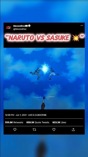 Naruto vs Sasuke Full Fight Episode 132HD | Valley of the End Final Battle 🔥 #sasuke #naruto #shorts