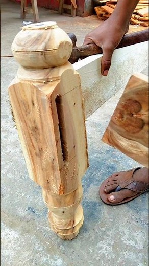 Building a Wooden Bed Frame | Perfect Woodworking Skills 🔨#WoodenBed#Woodworking#FurnitCarpe#Carpent