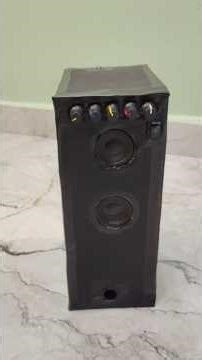 mini sound system#symple homemade sound system #homemade