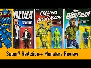Super7 ReAction+ Monsters Review