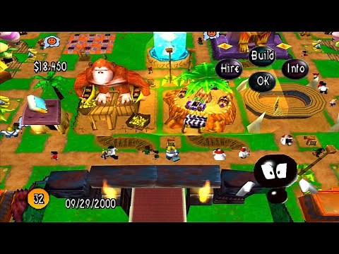 Sim Theme Park | Short Gameplay | PS1 | HD