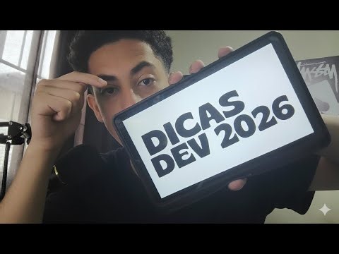 dicas para ser dev em 2026: o guia sem falhas (para quem busca a 1ª vaga)