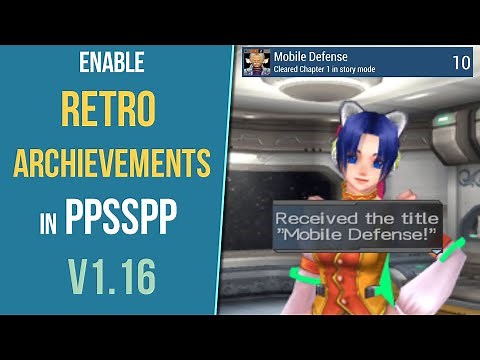 How to Enable Retro Achievements in PPSSPP