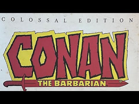 CONAN THE BARBARIAN COLOSSAL EDITION