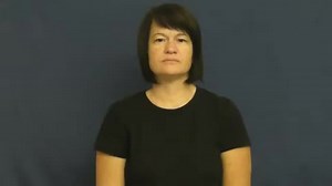 Watch how to sign 'clams' in American Sign Language.