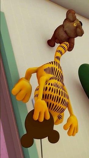 Pooky was not like that 😵‍💫 #shorts #Garfield #cartoon #animation #thegarfieldshow