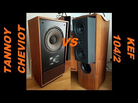 Speakers Shootout: KEF 104/2 vs TANNOY CHEVIOT