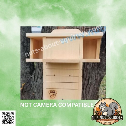 Squirrel Nest Box-wildlife Rehab Approved- Predator Resistant Squirrel Condo - Etsy