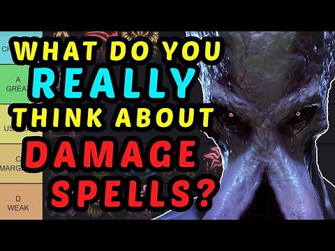 It's ALL DAMAGE - BG3 Spells Tier List - Level 5