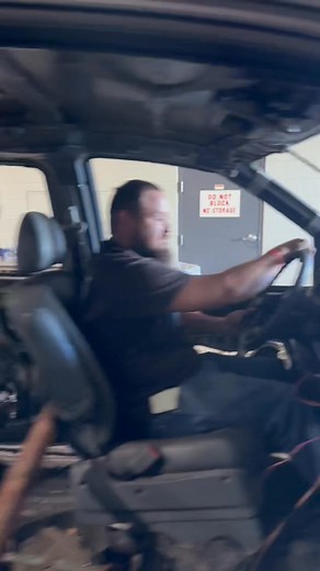 The first MWFA car going to barn! #BlizzardBash2025 #smashitderby #demolitionderby #MWFA | Smash It Demolition Derby