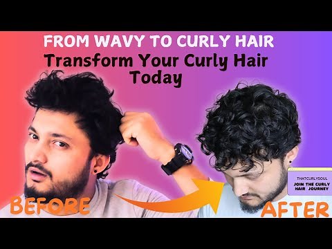 How to Get Natural, Defined Curls for Men – Full Hair Routine & Styling Tips!