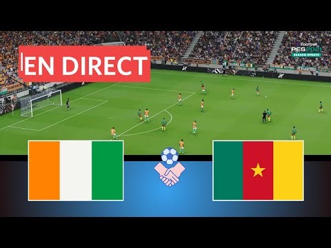 EN DIRECT : Côte d'Ivoire - Cameroun | Simulation de la Coupe des Nations 2025 | Gameplay PES 21
