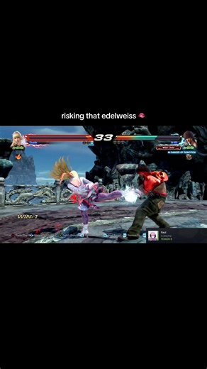 Mastering Dewglide Cancel to Edelweiss in Tekken 7