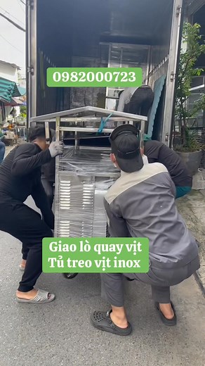 Giao lò quay vịt - tủ treo vịt | Thuận Lò Quay
