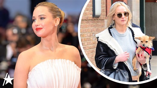 Why Jennifer Lawrence rehomed her dog after having kids