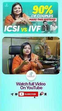 IVF vs ICSI Explained | Difference Between IVF and ICSI Fertility Treatment #shorts