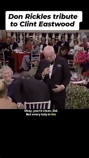 Don Rickles classic tribute to Clint Eastwood ￼