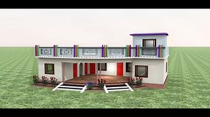 Simple Village House Plan: 3D Design & Layout Tips